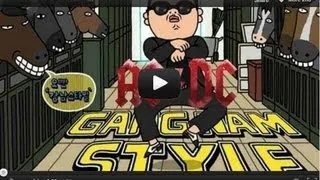 AC/DC - Gangnam Style (강남 스타일)