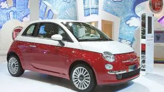 Fiat 500 Bicolore au MotorShow de Bologne