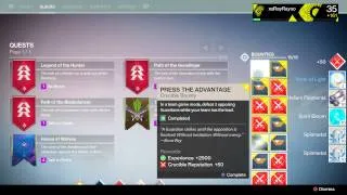 Destiny level 40 instantly (The Taken King)