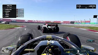 F1™ 22 - MY TEAM / CHINESE GP / LOGITECH G29 GAMEPLAY ON PS4