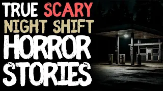True Night Shift Scary Horror Stories for Sleep | Black Screen With Rain Sounds