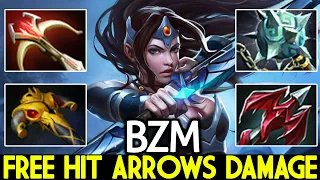 BZM [Mirana] Free Hit Arrows Damage VS Top Pro Meepo Dota 2