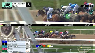 Katonah wins Race 6 on Saturday, May 27 at Santa Anita Park