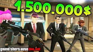 THE BEST BANK ROBBERY THE MOST EPIC OF THEM ALL!! Last Heist Bank Heist GTA V Online