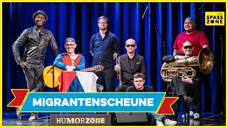 Die Migrantenscheune mit Dave Davis, Christoph Fritz und Pro Haska | MDR SPASSZONE