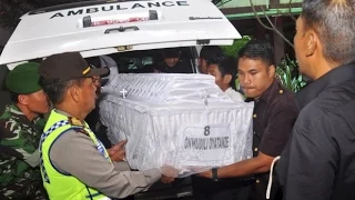 BODIES OF AUSTRALIANS EXECUTED IN INDONESIA ARRIVE HOME