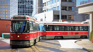 Classic and Modern TRAMS in TORONTO, Canada 🇨🇦 | TTC Streetcars | 2015