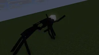 Enderman Vs Slenderman (mob minecraft Vs Crepeepasta)