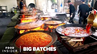 How Korean Chefs Make 1,700 Of Spicy Stew Over Wood Fires Every Day | Big Batches | Food Insider