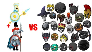 Stick War 3 - Atreyos + Spearos vs All Units