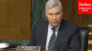 Sheldon Whitehouse Leads Senate Budget Committee Hearing On Climate Change Impact On Economy