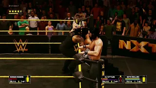 WWE2k 18 - Roman vs Aj Style , Seth Rollins in Handicap Match l WWE 2K18 Gameplay l l #wwe2k18