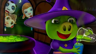 Nursery Rhymes & Kids Songs☠️⚗️🧙‍♀️🌳 Witch Brews a Potion☠️⚗️ Children's Adventure in the Forest