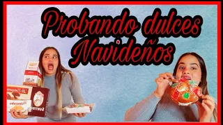 Probando los mejores dulces navideños de España. Mira mi reacción🤪 No creerás todo lo que comí!😂