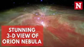 NASA’s 3-D Fly-Through Journey Of The Orion Nebula Is Stunning