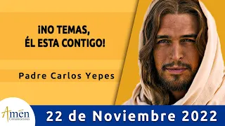 Evangelio De Hoy Martes 22 Noviembre 2022 l Padre Carlos Yepes l Biblia l  Lucas 21,5-11 l Católica