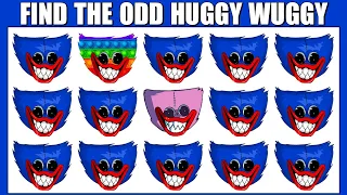 HOW GOOD ARE YOUR EYES #413 | Find The Odd Huggy Wuggy | Poppy Playtime Quiz