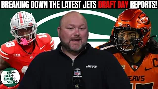 Reacting to the latest New York Jets Draft Day Bombshell Reports! | Will Joe Douglas be ALL-IN?!