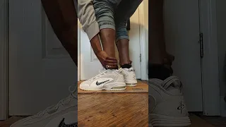 Air Max Penny 1 Photon Dust on feet