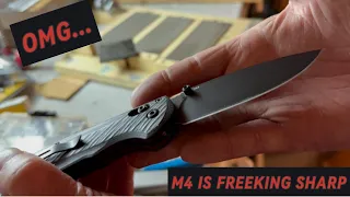 Benchmade Super Freek Knife - 1st Sharpening and Cutting - And Some Thoughts