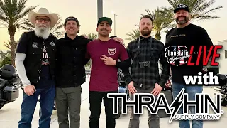 2LaneLIVE | Lance & Juan of Thrashin' Supply | Bike Builds & More..