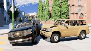 محاكي الحوادث - حوادث واقعية 🔥🚑 beamNG drive - realistic crashes