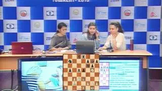 Press Conference Round 4: Kosteniuk - Khotenashvili