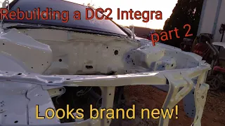 DC2 Inegra bay gets painted