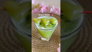 Grapes Mojito😋🍸|Summer special grapes mojito🤤 #grapesmojito #mojito #cookwithnidhiii #summer