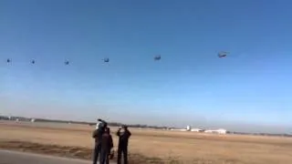 Chinook Flyover