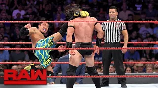 Neville vs. Akira Tozawa - WWE Cruiserweight Championship Match: Raw, Aug. 14, 2017