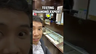 TESTING DIAMOND EXPERT‼️ #labgrowndiamonds