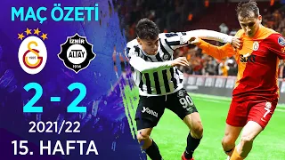 Galatasaray 2-2 Altay MAÇ ÖZETİ | 15. Hafta - 2021/22