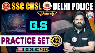 Delhi Police 2023, GS For Delhi Police, Delhi Police GS Practice Set 42, GS By Naveen Sir