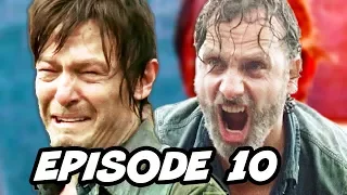 Walking Dead Season 7 Episode 10 - TOP 10 WTF and Comics Easter Eggs