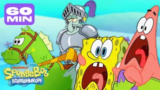 SpongeBob | 60+ MINUTEN der witzigsten Momente aus den NEUEN SpongeBob-Folgen! | Schwammkopf