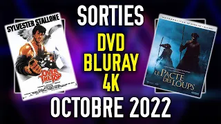 OCTOBRE 2022: LE MEILLEUR DES SORTIES DVD/BLURAY/4K