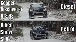 Duster 150 HP vs Duster 115 HP Forest Snow Offroad