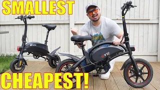 The CHEAPEST and SMALLEST Ebike Online - DYU D3F Review