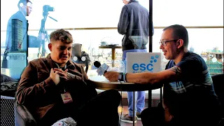 Michael Rice - Bigger Than Us - interview at the London Eurovision Party (UK Eurovision 2019)