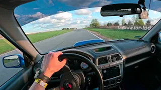 Subaru Impreza WRX Track Day Tor Łódź Onboard POV