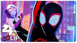 Miles Morales & Gwen Stacy First Date Scene | SPIDER MAN ACROSS THE SPIDER VERSE (2023) Movie CLIP