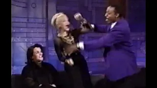 Arsenio to Madonna, "OPEN YOUR LEGS!"