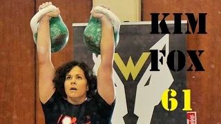 Kim Fox - 2 x 24 kg kettlebells long cycle 61 reps in 10 minutes (MSIC)