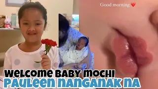 PAULEEN LUNA ISINILANG NA ANG BUNSONG ANAK NILA NI VIC SOTTO NA SI BABY MOCHI ❤️ ATE NA SI TALI