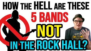 Why Does the Rock and Roll Hall of Fame HATE Actual Rock?  The Top 5 SNUBS EVER! | Professor of Rock