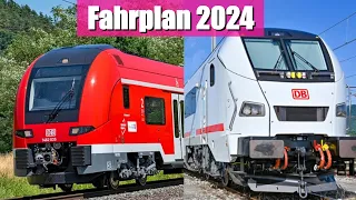 Fahrplan 2024: 20.000 Sitzplätze Mehr im Fernverkehr | Neue Verbindungen und Fahrzeuge