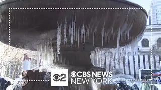 Temperatures fall well below freezing, but New Yorkers say they're making the most of winter