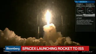 SpaceX Launches Falcon 9 Rocket to ISS