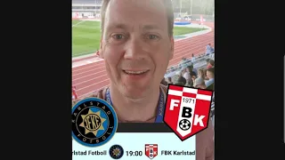 Karlstad derby IF Karlstad Fotboll - FBK Karlstad 1-2 på Sola Arena 31.05.2024
